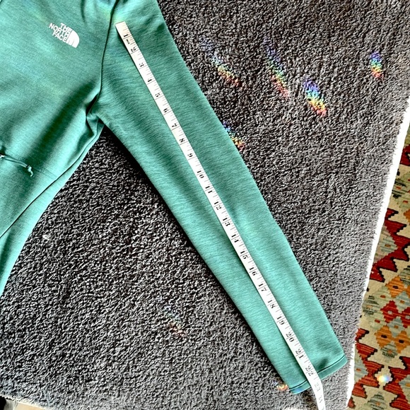 The North Face Womens Canyonlands Full-Zip Hoodie Jacket Green Turquoise Sz: S - Picture 12 of 14